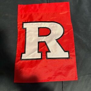 Rutgers Scarlett Knights GARDEN FLAG 12” X 18” Rutgers U Premium Yard Flag
